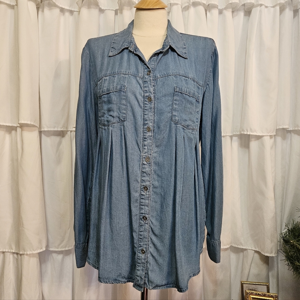 Style&Co Chambray Tunic